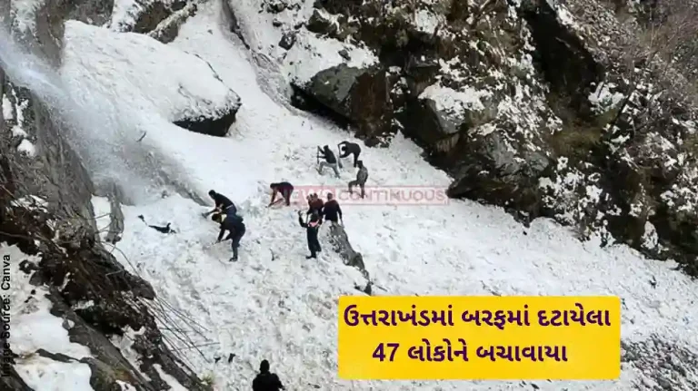Chamoli Avalanche 47 laborers missing in avalanche were rescued Chamoli Avalanche 47 laborers missing in avalanche were rescued