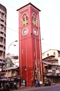 Clock Tower is a historical landmark located in the Lal Gate area near Zappa Bazaar in Surat