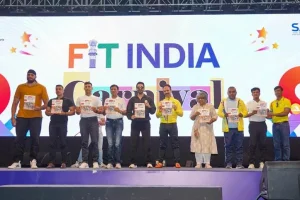 Fit India Carnival  Dr. Mansukh Mandaviya Inaugurates Star-Packed First-Ever Fit India Carnival