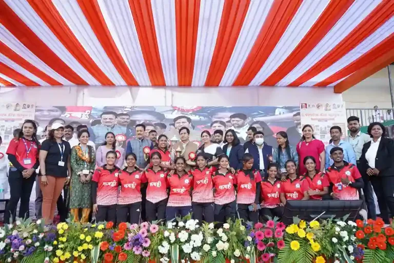 Kreeda Kumbh Conclusion of the state-level Kreeda Kumbh at nasik