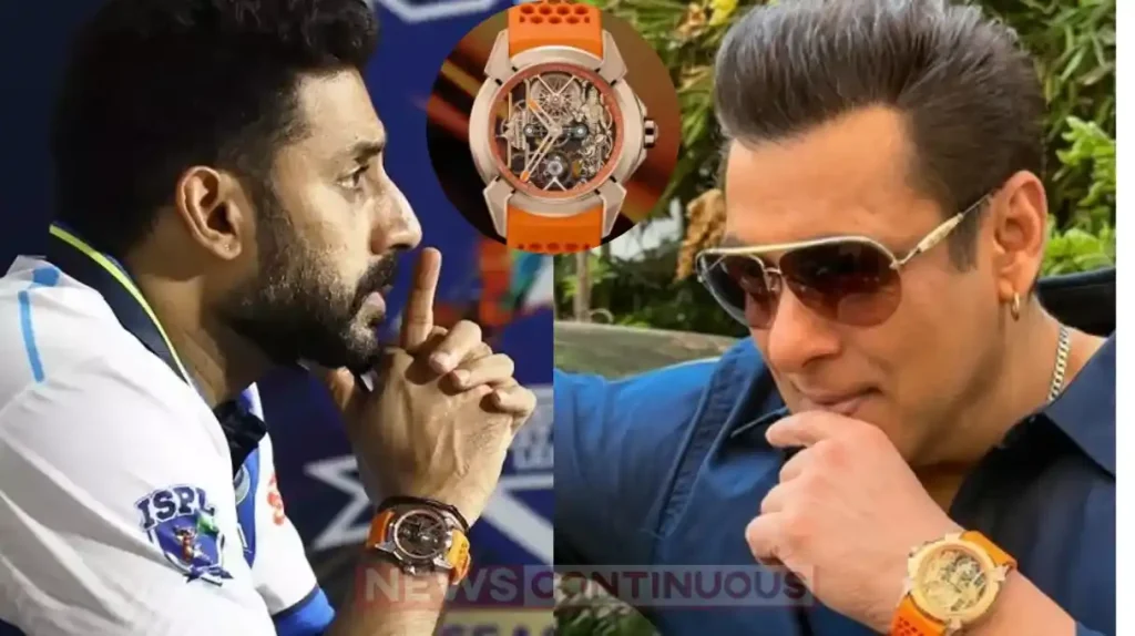Salman Khan wears a Ram Janmabhoomi themed watch worth over 60 lakh