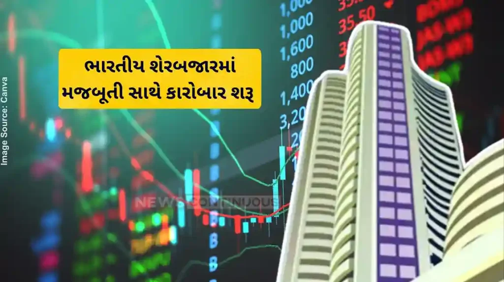 Share Market High Nifty reclaims 23K after a month, Sensex climbs 400 pts