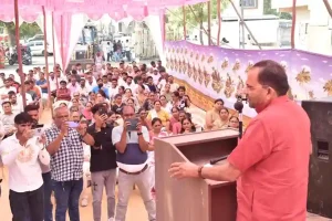 Water conservation On the occasion of the birthday of Union Jal Shakti Minister C.R. Patil, more than 10 thousand water recharge bores were gifted in Olpad