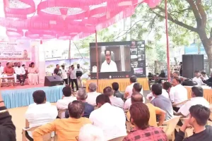 Water conservation On the occasion of the birthday of Union Jal Shakti Minister C.R. Patil, more than 10 thousand water recharge bores were gifted in Olpad