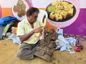 Wood Carving Painting Centuries-old wooden artifacts from a small village in Andhra Pradesh reached corners of the world