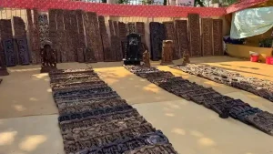 Wood Carving Painting Centuries-old wooden artifacts from a small village in Andhra Pradesh reached corners of the world