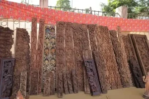 Wood Carving Painting Centuries-old wooden artifacts from a small village in Andhra Pradesh reached corners of the world