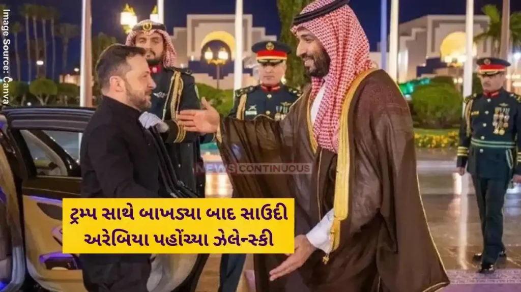 Zelensky Saudi Arabia Zelensky heads to Saudi Arabia to meet crown prince ahead of crunch US talks