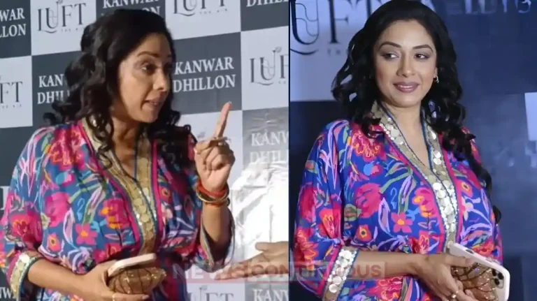 anupama fame rupali ganguly got angry at the paparazzi at the event anupama fame rupali ganguly got angry at the paparazzi at the event