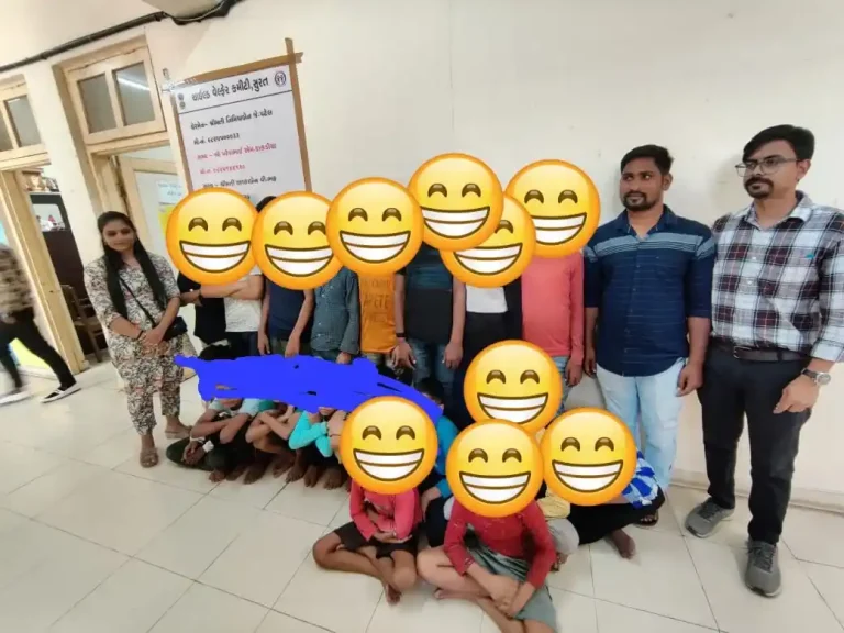 child labour : Labour Department officials rescue 18 child labourers from bag manufacturing in Surat