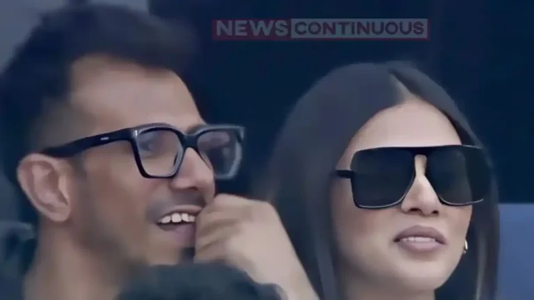 yuzvendra chahal was spotted with mystery girl in stadium after divorce