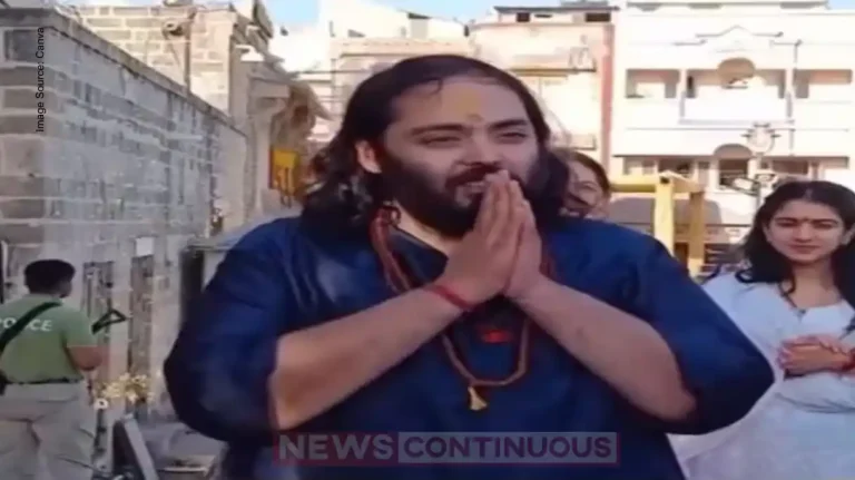 Anant Ambani completes 170 KM walk to Dwarka