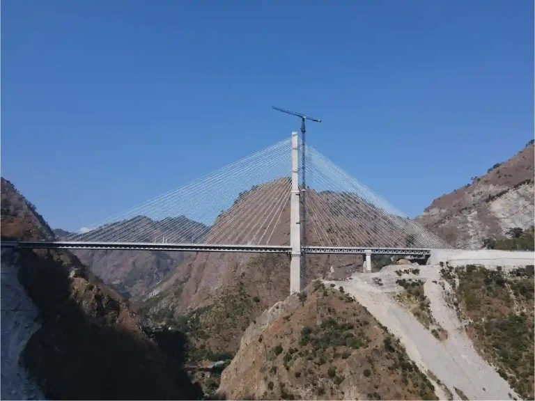 Anji Khad Bridge India’s First Cable-Stayed Rail Bridge Nears Inauguration