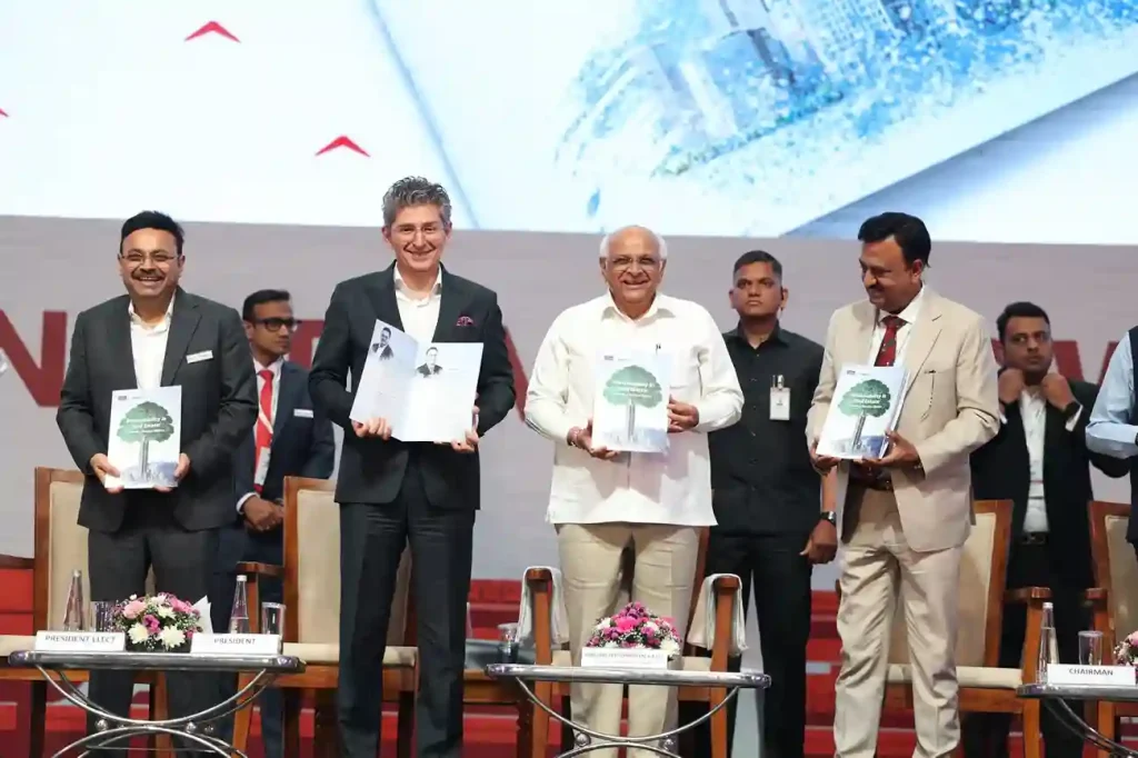 CREDAI Change of Guard Ceremony-2025 held under the chairmanship of CM Bhupendra Patel