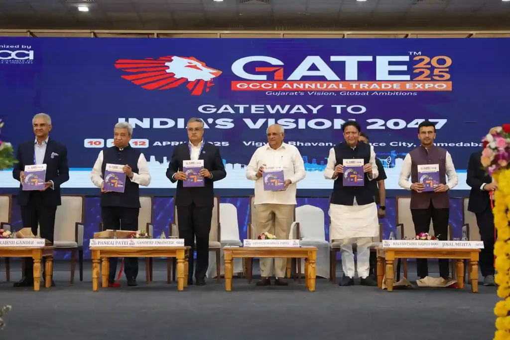 GATE 2025 Amit Shah Opens GCCI Annual Trade Expo 2025
