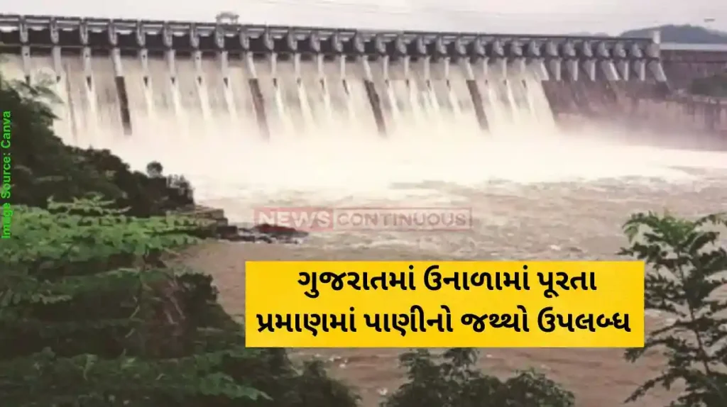 Gujarat Water Stock Sufficient water available in summer, more than 57 percent water storage in 207 reservoirs in the state.