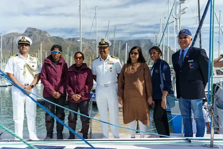 INSV Tarini reaches Cape Town, completing fourth leg of Navika Sagar Parikrama II