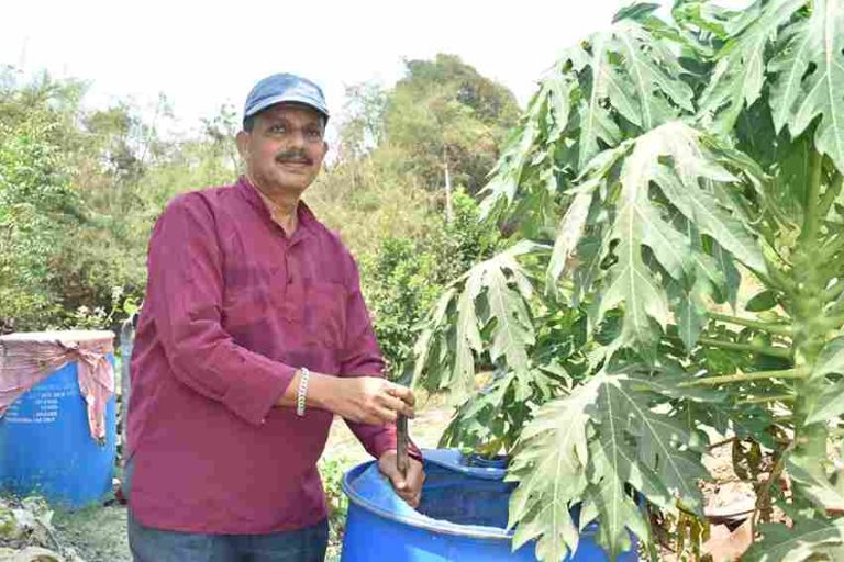 Natural Farming Farmer Pradipbhai Neta started natural farming after retirement