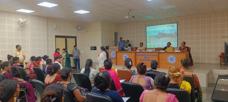 Surat Dr. Babasaheb Ambedkar Open University organized a dialogue program with the transgender community in Surat.