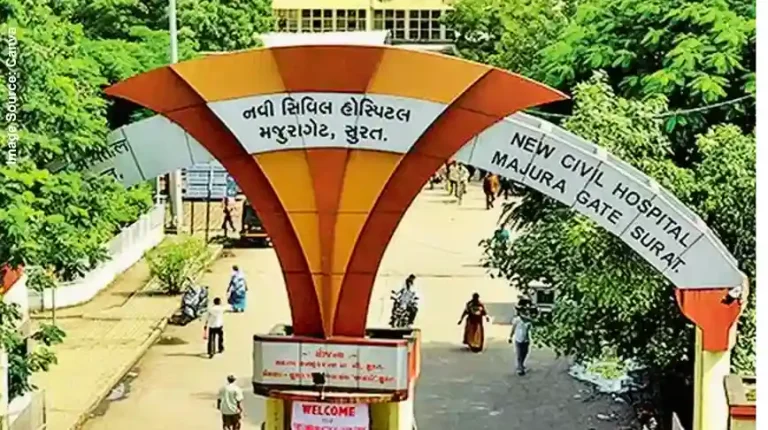 Surat New Civil Hospital team to display 351 meter long saree to spread organ donation awareness Surat New Civil Hospital team to display 351 meter long saree to spread organ donation awareness