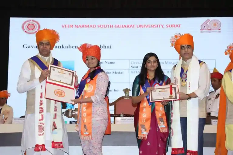 Veer Narmad University 56th convocation ceremony held at Veer Narmad University