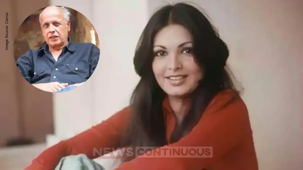 mahesh bhat reveals parveen babi was married