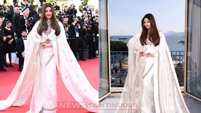 Aishwarya Rai bachchan royal sindoor look at Cannes 2025 Aishwarya Rai bachchan royal sindoor look at Cannes 2025