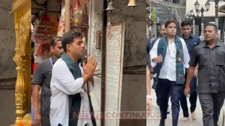 Akash Ambani Visits Temple Before MI Victory Video Goes Viral Akash Ambani Visits Temple Before MI Victory Video Goes Viral
