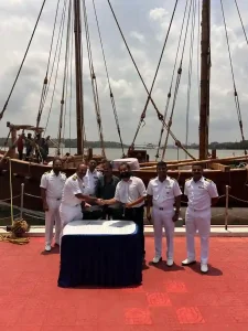 Indian Navy to induct Ajanta Cave painting inspired world's only 'stitched ship' today