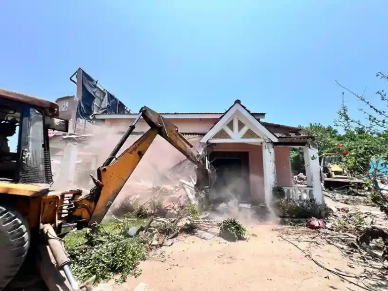 Mumbai BMC demolishes 14 illegal constructions including 'Tuzhi Majhi Jamli Jodi' shooting set in Madh Island