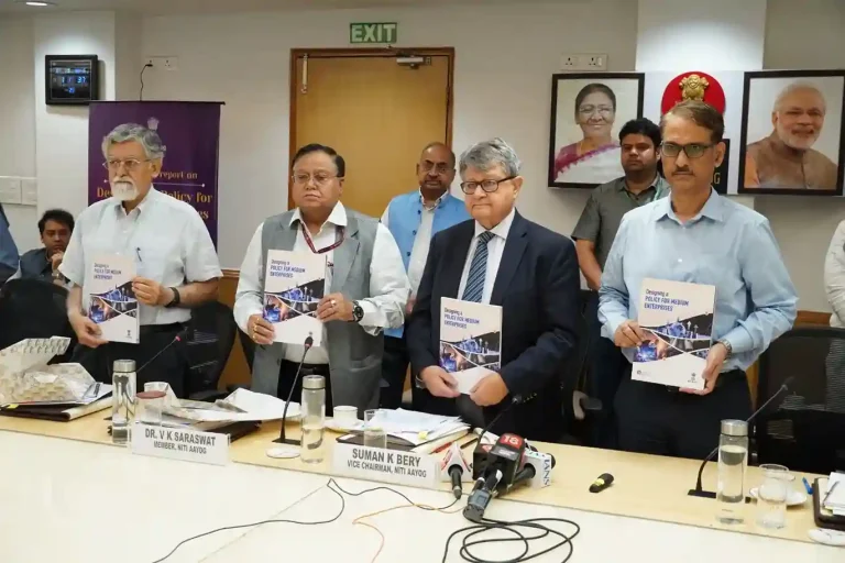 NITI Aayog rolls out 6-point road map for transforming India’s medium enterprises