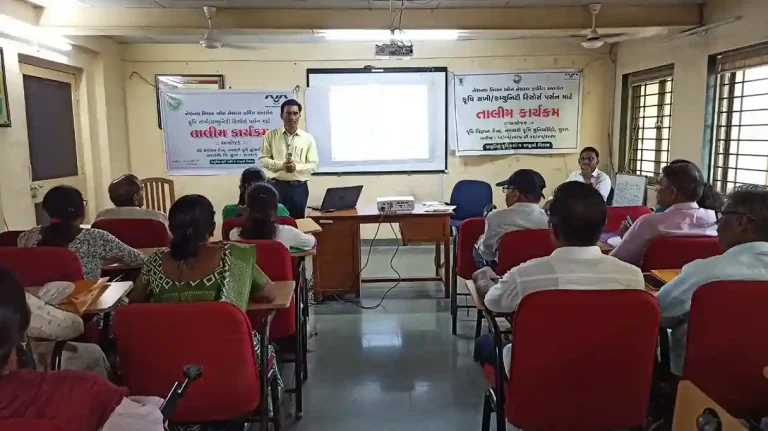 Natural Farming Training Five-day natural farming training organized at Farmer Training Center-Bardoli from May 12th to 16th (2) Natural Farming Training Five-day natural farming training organized at Farmer Training Center-Bardoli from May 12th to 16th