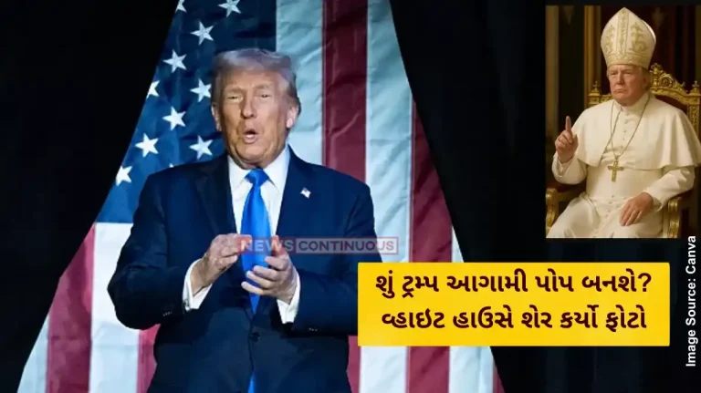 Pope Trump US President donald trump posts AI generated Pope dressed image of himself