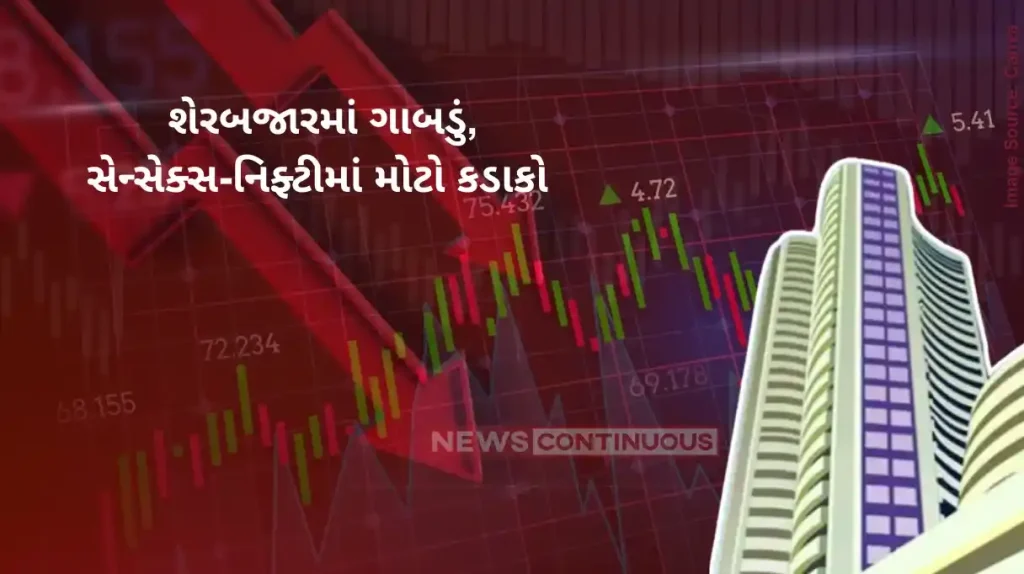 Share Market Crash Sensex Tanks 720 Points In Early Trade, Nifty Down 220 Points