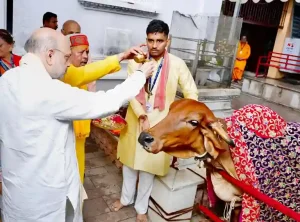 Shri Lakshmi Narayan Temple: 150th anniversary of Shri Lakshmi Narayan Temple, Home Minister Amit Shah joined the celebrations..