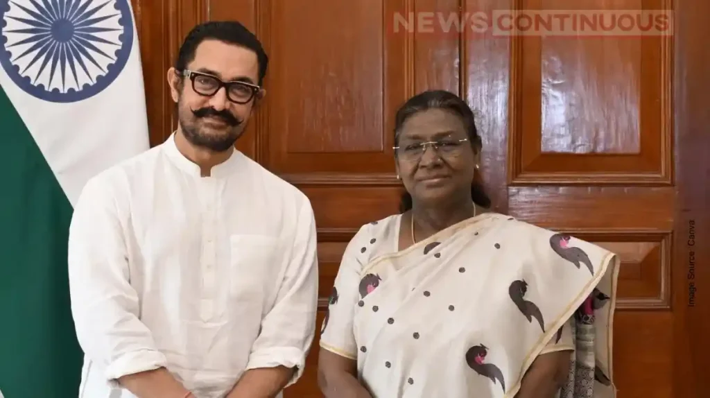 Aamir Khan Meets President Droupadi Murmu Amid Success of Sitaare Zameen Par