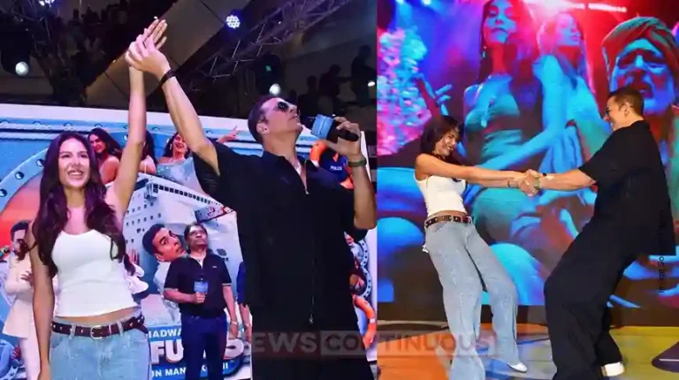 Akshay Kumar Dances with Fans During ‘Housefull 5’ Promotions in Pune