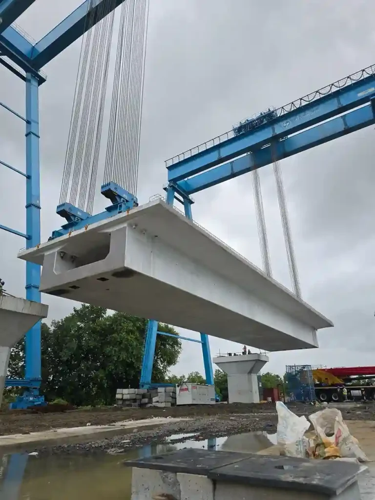 Bullet Train News Bullet train girder launched in Maharashtra, heaviest ever in India’s construction sector (1) Bullet Train News Bullet train girder launched in Maharashtra, heaviest ever in India's construction sector