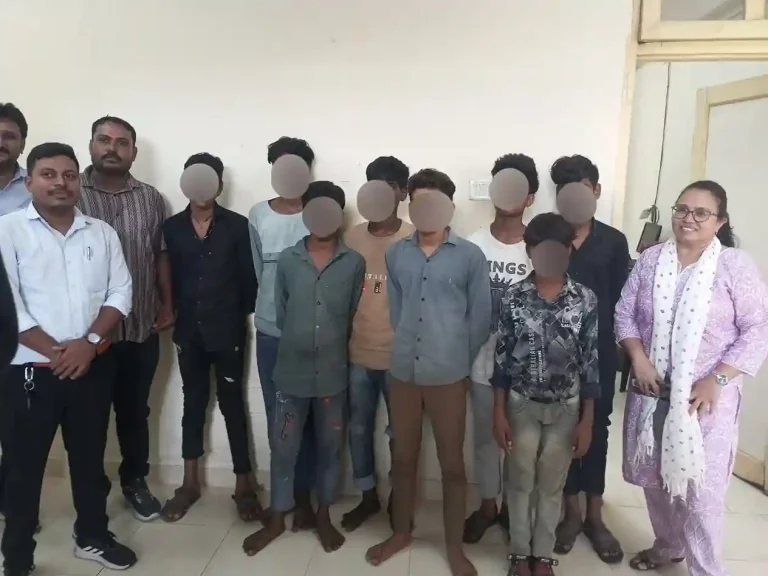 Child Labour A total of 8 child labourers were released from two hotels in Sachin GIDC area