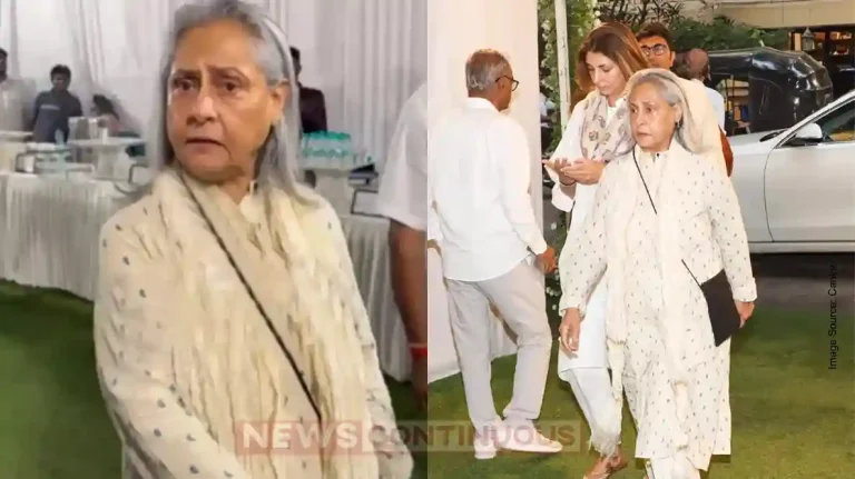 Jaya Bachchan Loses Cool at Paparazzi During Prayer Meet Video Goes Viral