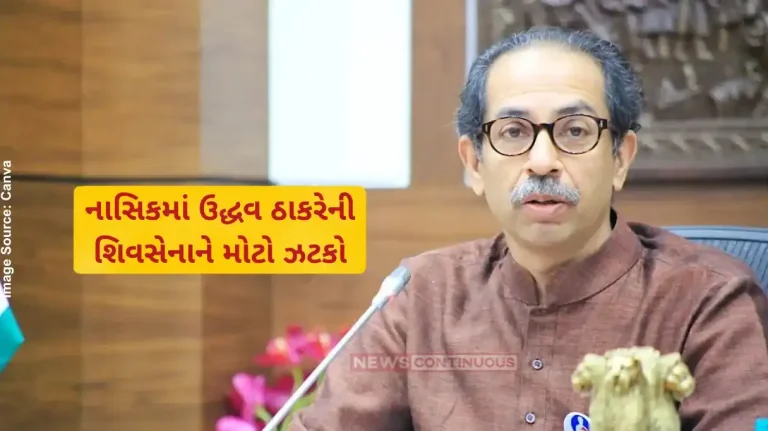 Maharashtra Politics Big setback to Uddhav Shiv sena in Nashik Former minister Babanrao Gholap and Sudhakar Badgujar joins BJP Maharashtra Politics Big setback to Uddhav Shiv sena in Nashik Former minister Babanrao Gholap and Sudhakar Badgujar joins BJP