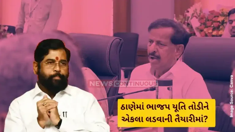 Maharashtra Politics Eknath Shinde under pressure as BJP eyes solo run in Thane civic polls