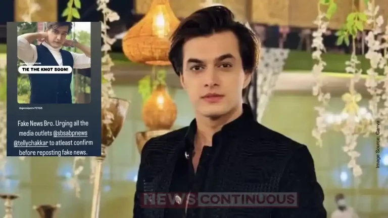 Mohsin Khan reacts to wedding rumours Mohsin Khan reacts to wedding rumours