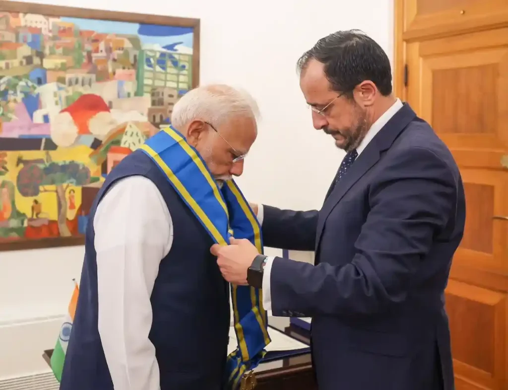 PM Modi Highest Honour PM Modi receives nation’s top civilian award; dedicates to all Indians