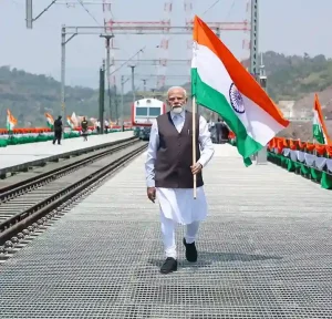 PM Modi Jammu Kashmir Visit : PM Modi opens world’s tallest rail bridge and Rs 46,000 cr projects in Kashmir visit