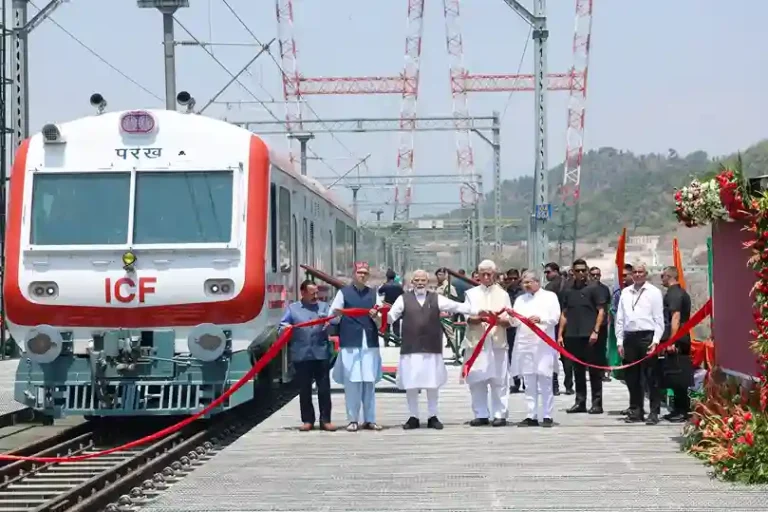 PM Modi Jammu Kashmir Visit : PM Modi opens world’s tallest rail bridge and Rs 46,000 cr projects in Kashmir visit