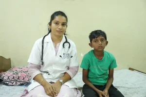 Rashtriya Bal Swasthya Karyakram scheme Hamil underwent two operations through the government's RBSK scheme, today Hamil is healthy and studying in Std. 4