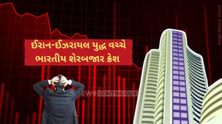 Share Market Crash Share market falls amidst iran israel war , crores of rupees were lost