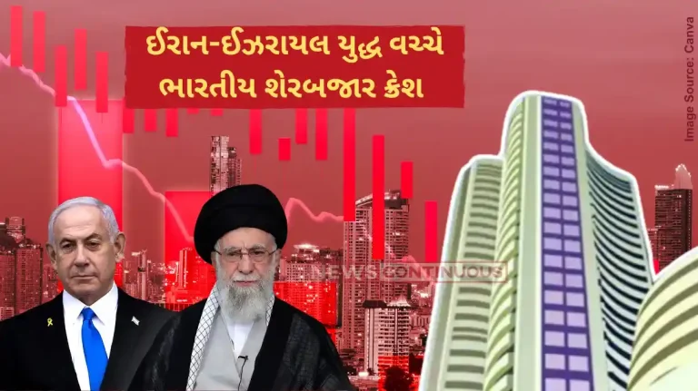 Share Market Down US Iran strikes rattles market; Nifty below 25,000, Sensex falls 511 pts