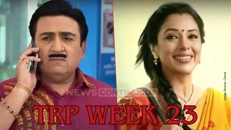 TRP Week 23 Anupamaa Continues to Rule Comedy Show ‘Taarak Mehta’ Climbs Up the Chart TRP Week 23 Anupamaa Continues to Rule Comedy Show ‘Taarak Mehta’ Climbs Up the Chart